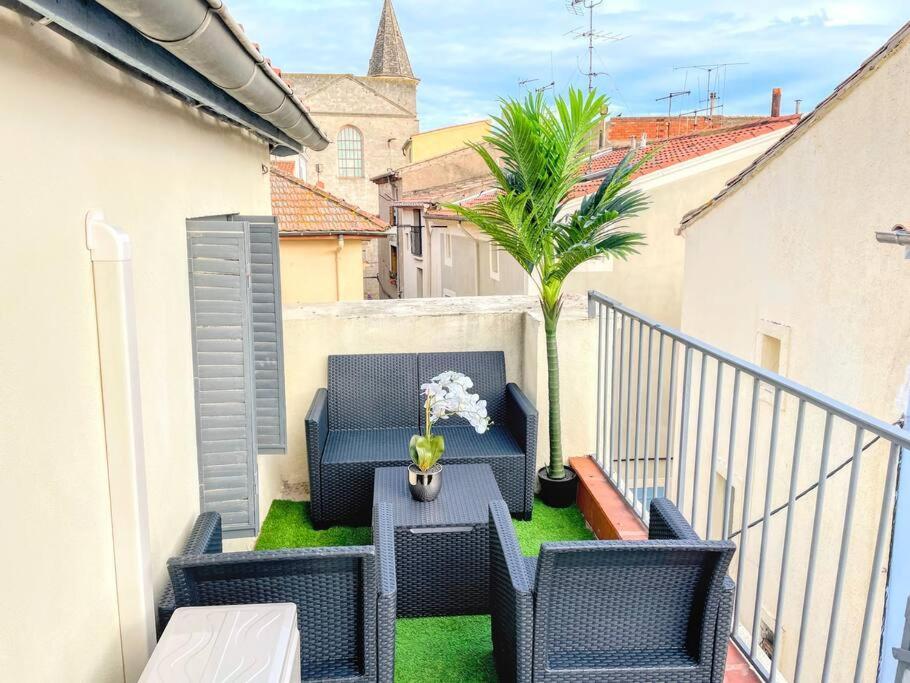 Studio Cosy - 2 Pers - Beziers - Centre - Terrasse - Clim Exteriör bild